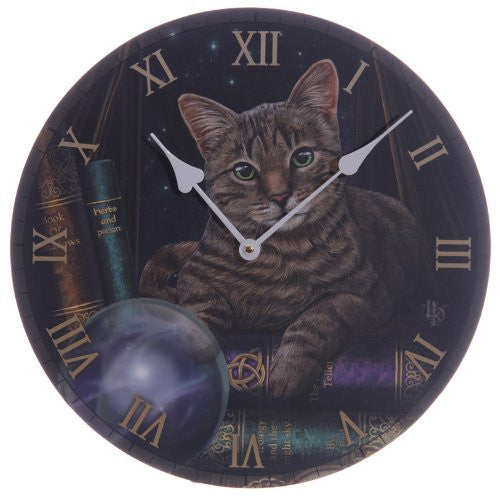 Puckator CKP78 Lisa Parker Clock with Cat 3 x 30 x 30 cm