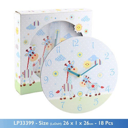 Lesser and Pavey - Little Treats Little Sunshine Clock (Blue)