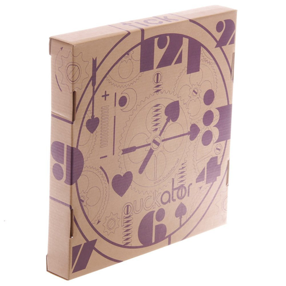 Funky Colourful Dotty Elephants Design Wall Clock