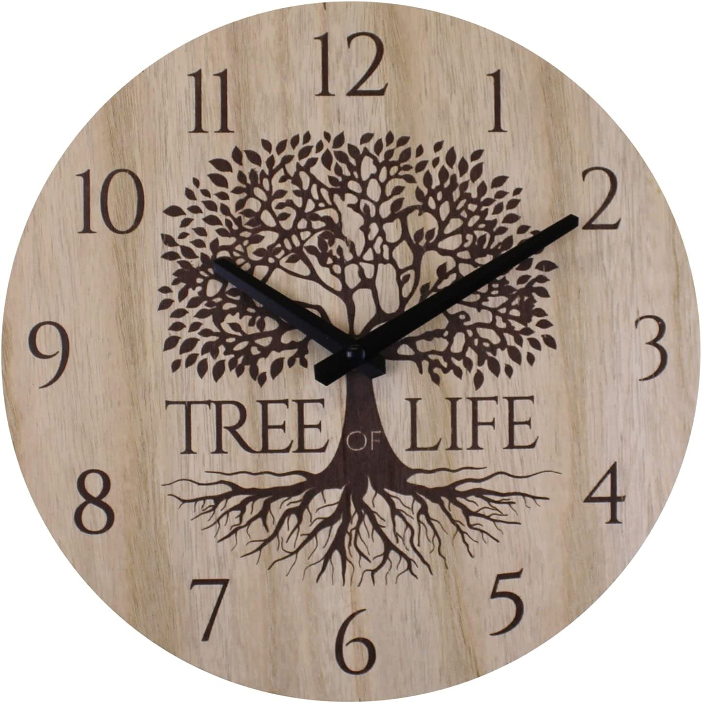 Tree Of Life Clock, 30cm.