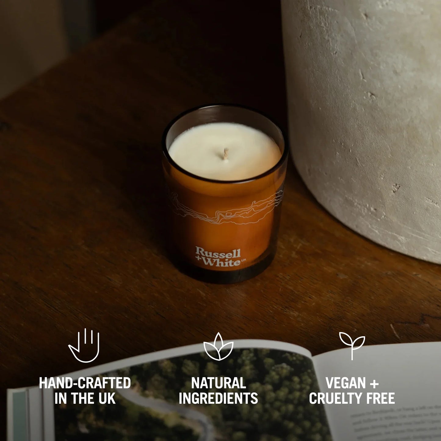 Oud Fortune 250g Scented Soy Candle Refill