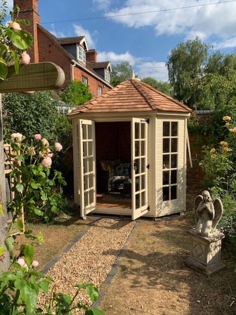 Lichfield Octagonal Summerhouse Cedar Roof