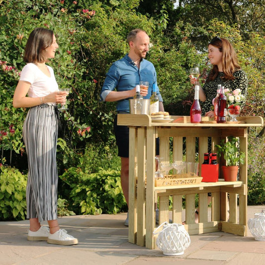 Folding Garden Bar