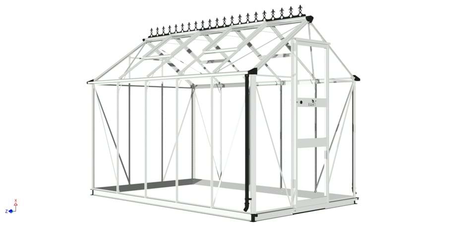 Halls Cotswold Burford Greenhouse