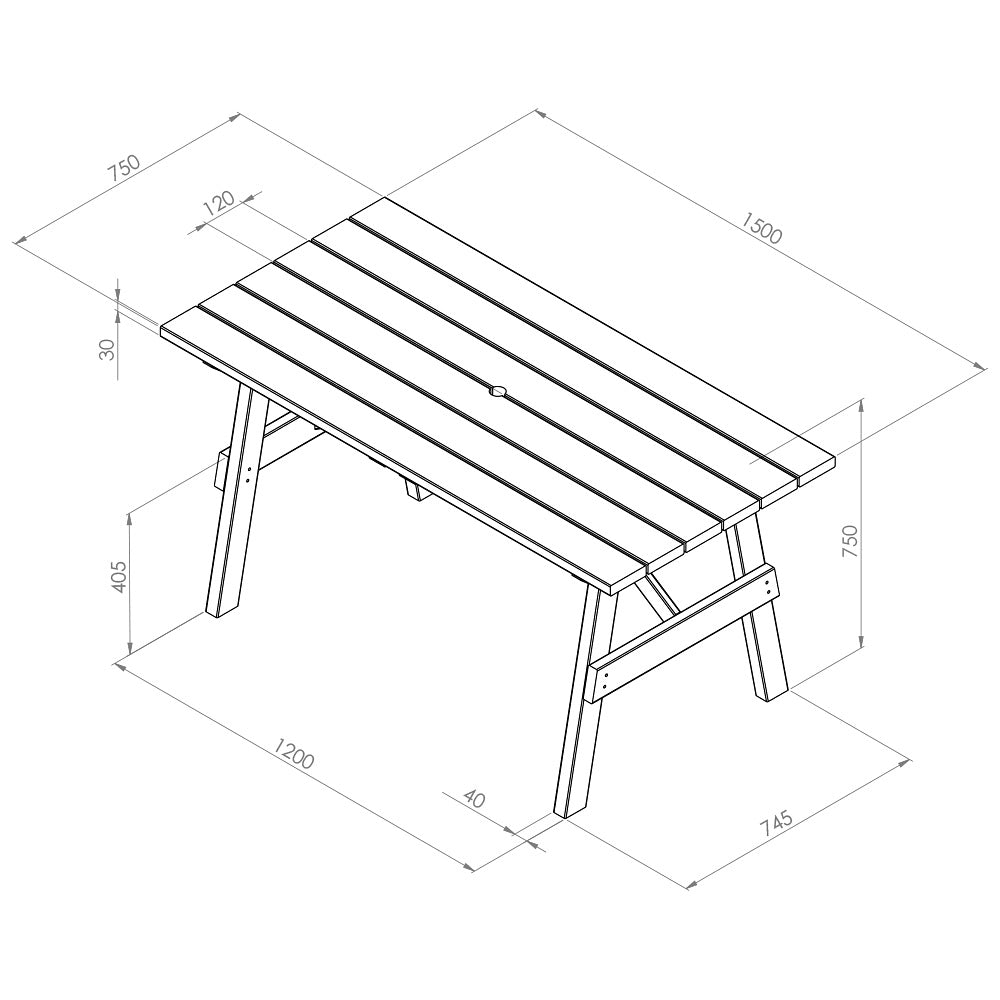 Freya Rectangle Table
