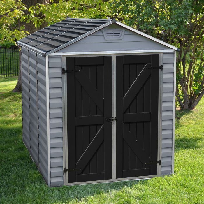 Palram Skylight Grey Apex Shed