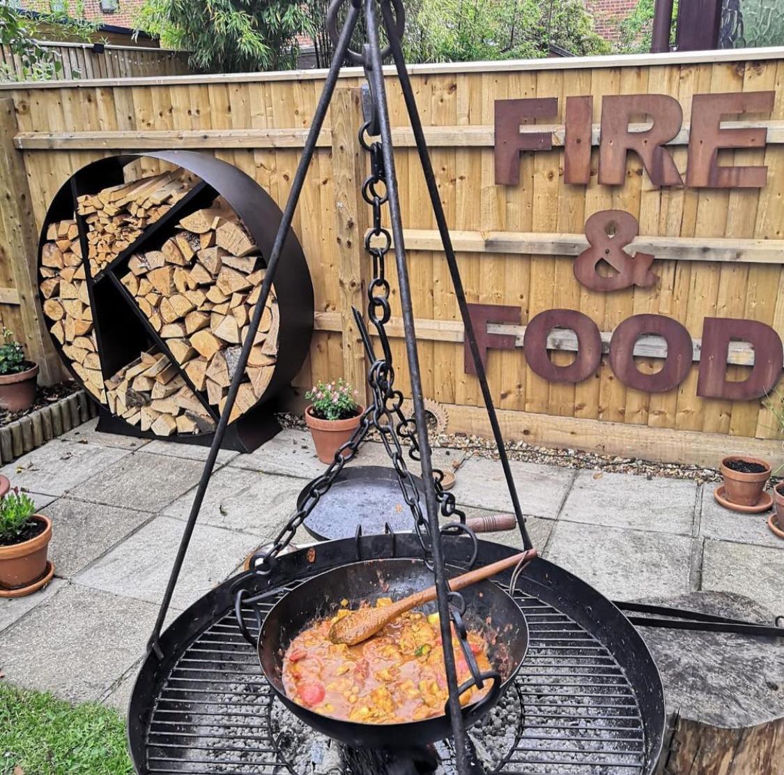 12″ Rusty Fat Font Metal Letters A–Z & 0–9