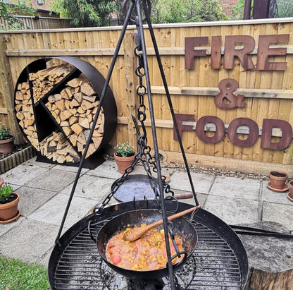 12″ Rusty Fat Font Metal Letters A–Z & 0–9