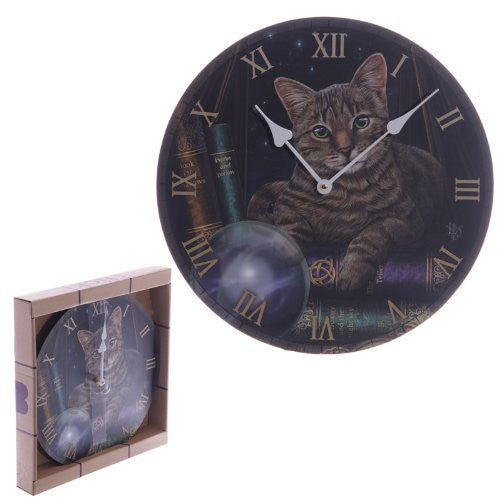 Puckator CKP78 Lisa Parker Clock with Cat 3 x 30 x 30 cm