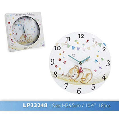 Little Bears Hugs Wall Clock