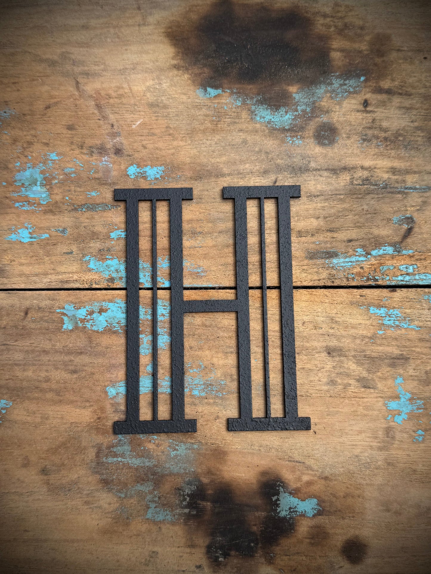 Black 5" or 12" Art Deco Metal Lettering A-Z 0-9