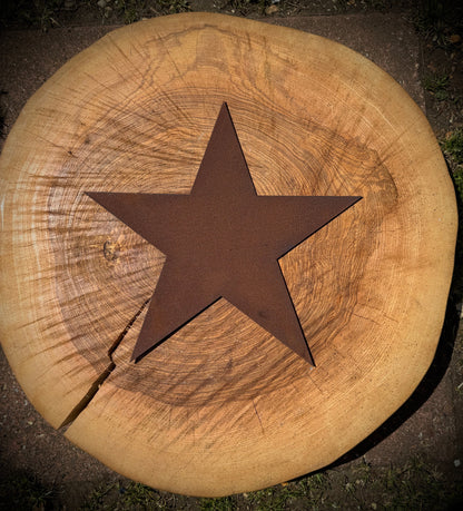 12″ Rusty Fat Font Metal Letters A–Z & 0–9