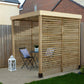 Modular Pergola with 3 Side Panel Pack
