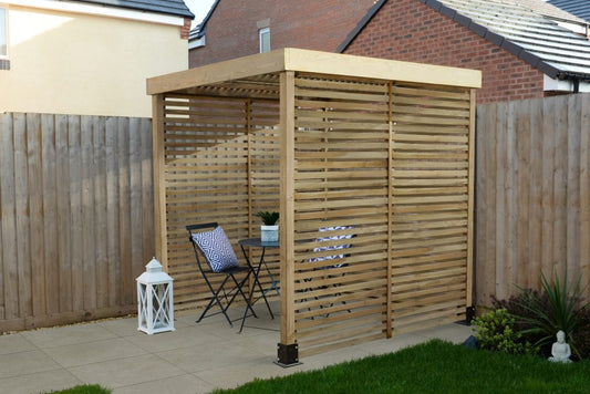 Modular Pergola with 3 Side Panel Pack