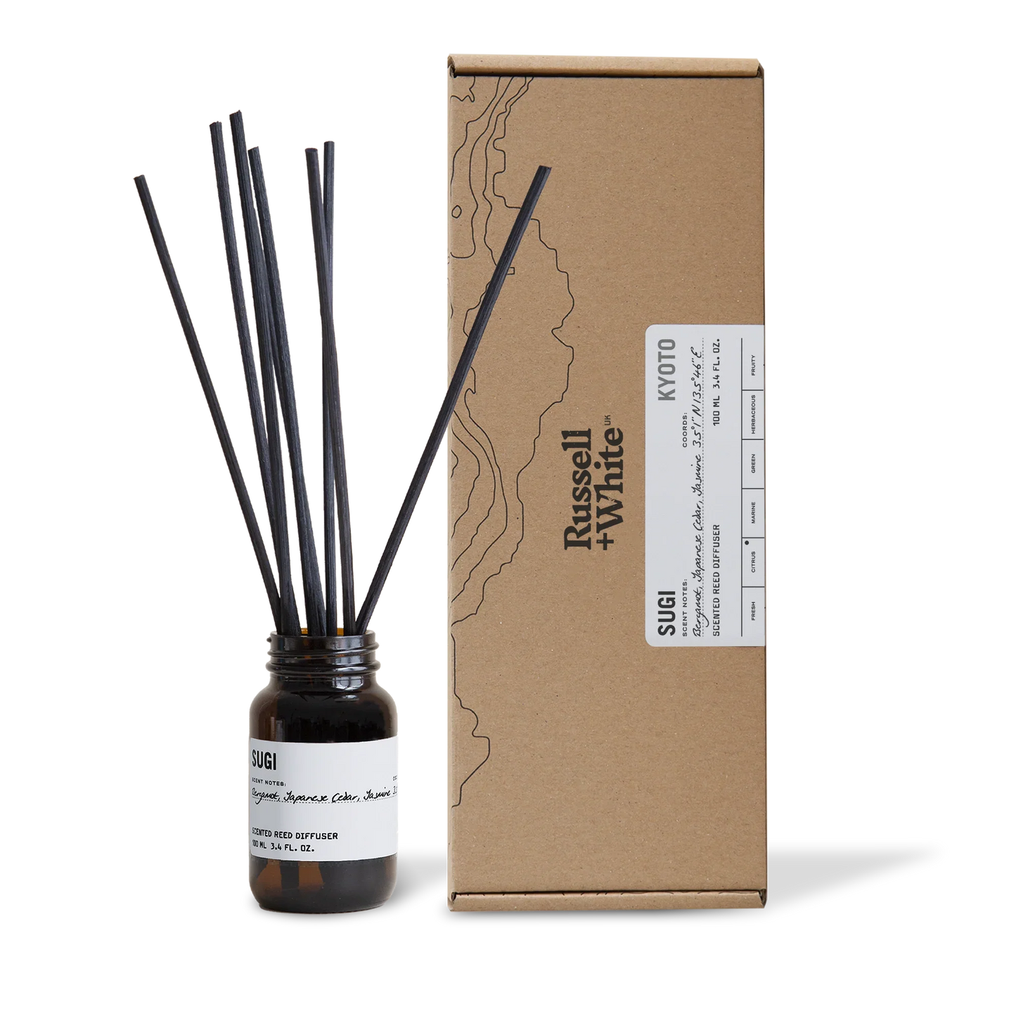 Sugi 100ml Reed Diffuser