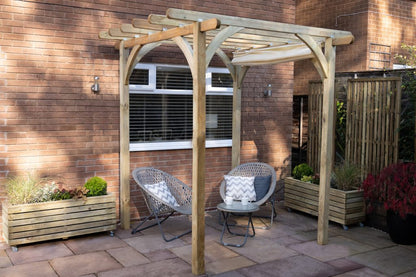 Ultima Pergola – 2.4 x 2.4m with Canopy