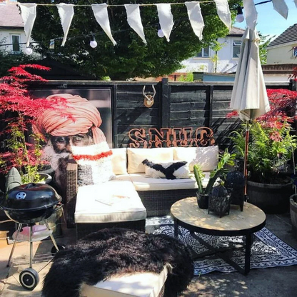 5" and 12" Metal Coloured Carnival Letters