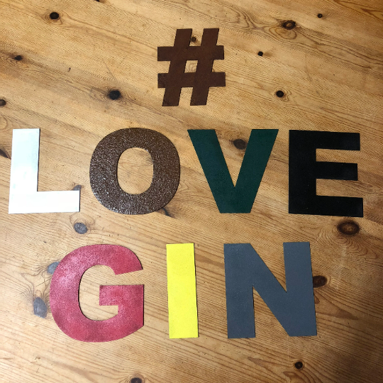 5" or 12" Coloured Metal Alphabet Letters A–Z & 0–9 | Choose Your Colour