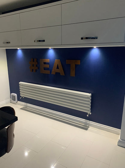 12″ Rusty Fat Font Metal Letters A–Z & 0–9