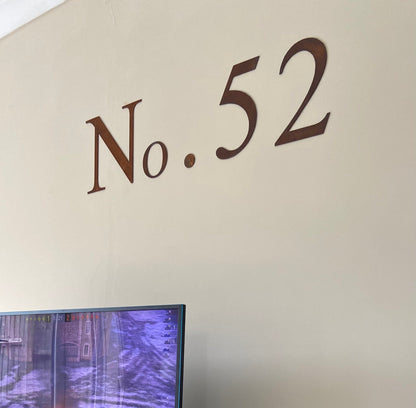 Classic Rusty Metal Letters 5" And 12" A-Z 0-9 Rustic Signs For The Home And Garden