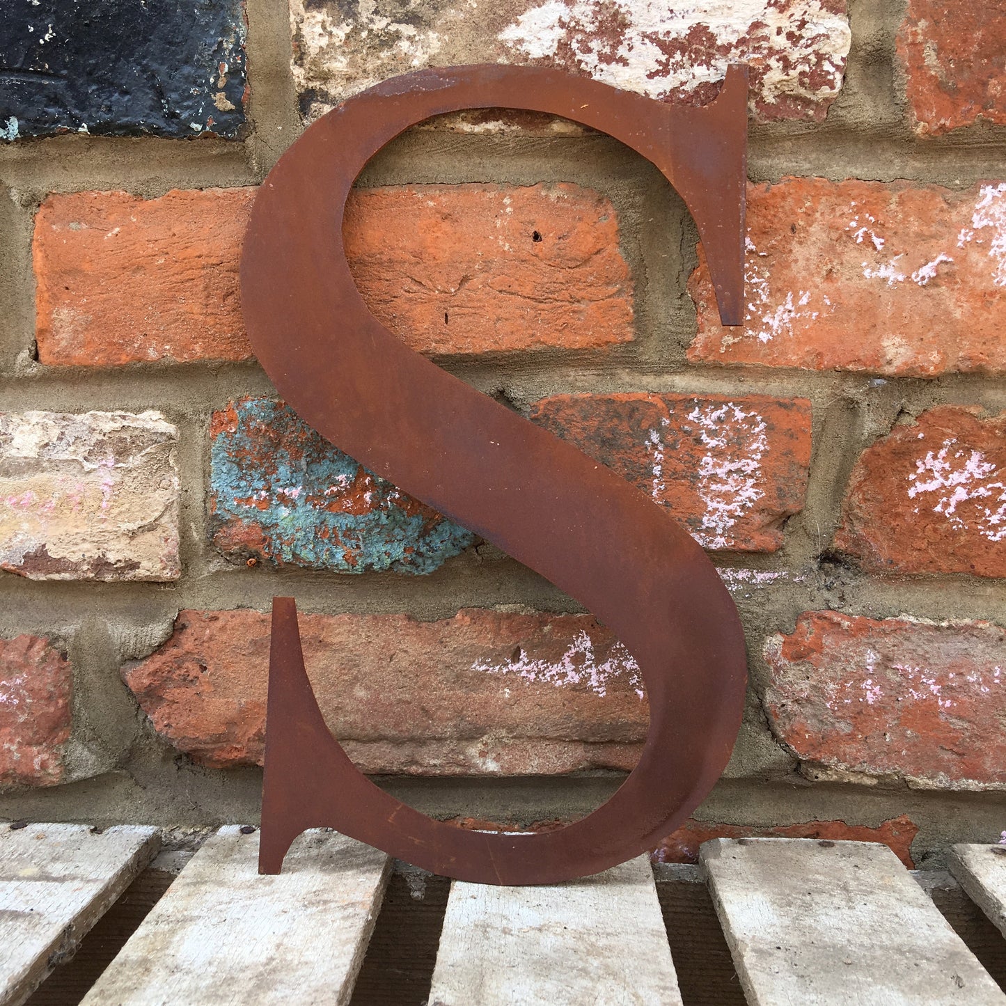 Classic Rusty Metal Letters 5" And 12" A-Z 0-9 Rustic Signs For The Home And Garden