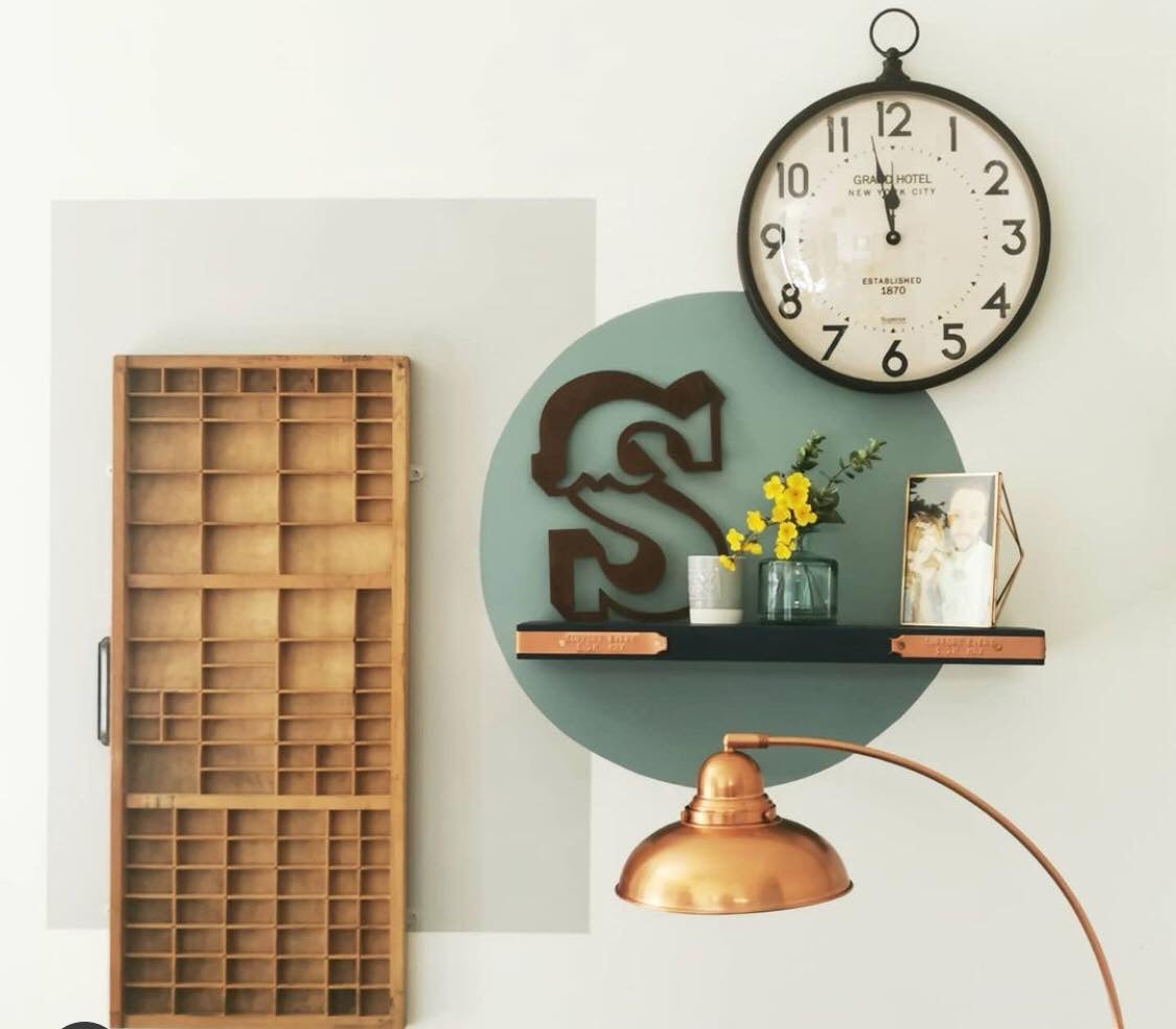 12" Rusty Carnival Metal Alphabet Letters A–Z & 0–9