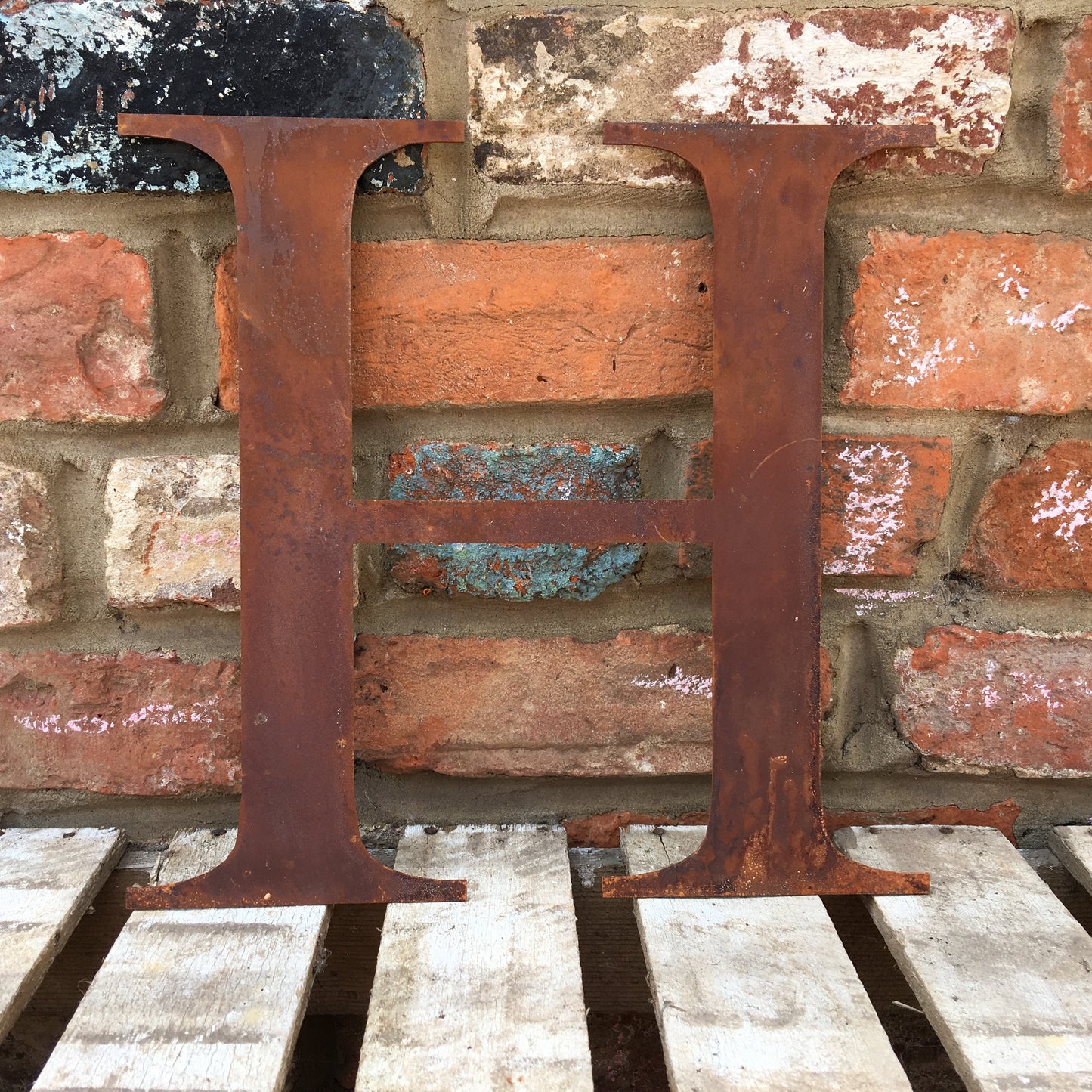 Classic Rusty Metal Letters 5" And 12" A-Z 0-9 Rustic Signs For The Home And Garden