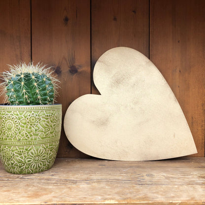 Gold Fat Font Metal Alphabet Letters – 5” or 12” Decorative Lettering A–Z