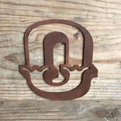 Rusty 5" Carnival Metal Letters A-Z