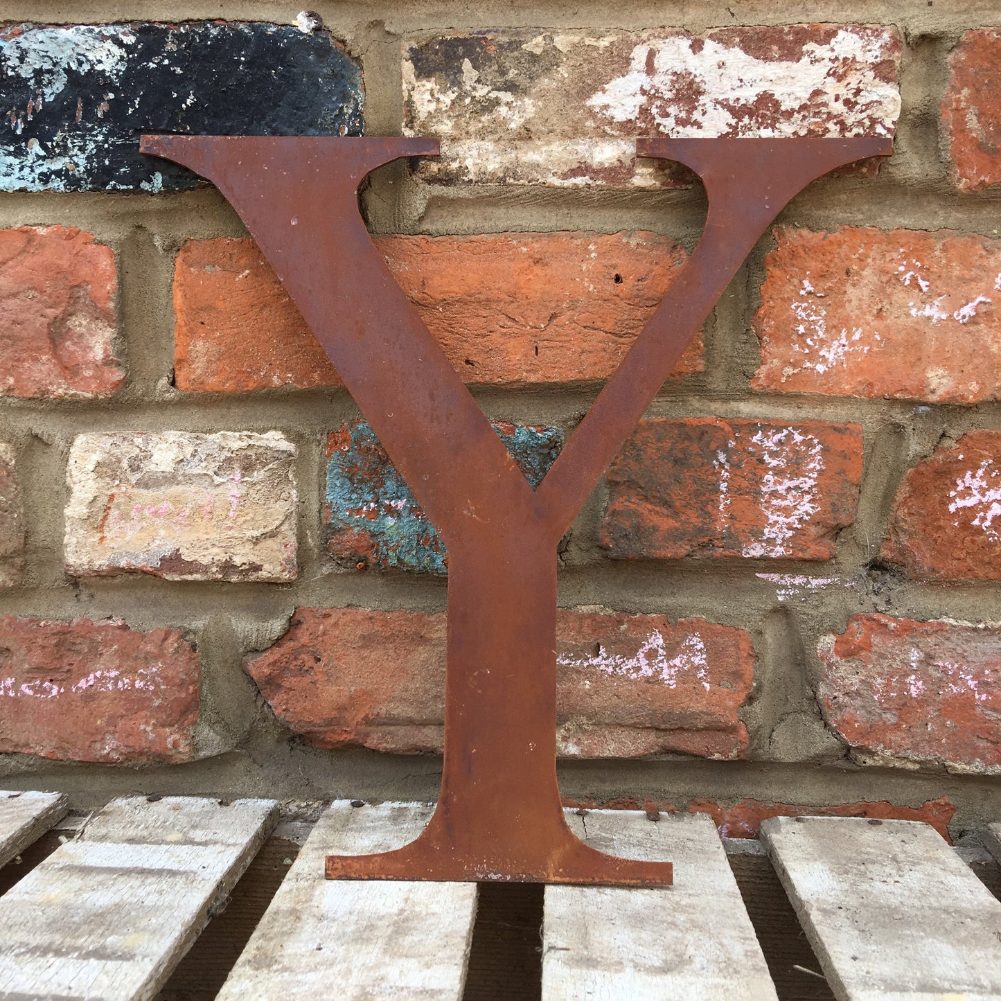 Classic Rusty Metal Letters 5" And 12" A-Z 0-9 Rustic Signs For The Home And Garden