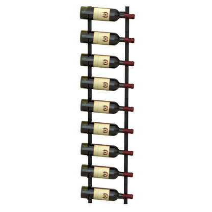Wall Mounted Metal Wine Rack Organizer for Liquor and Champagne-L