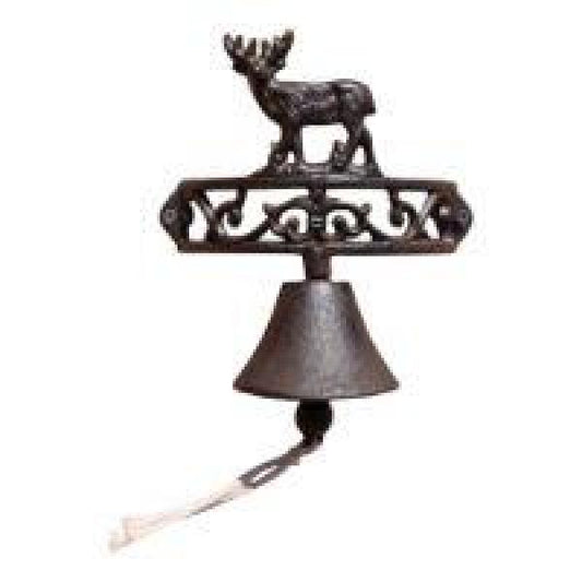 Cast Iron Standing Reinderr Wall Bell