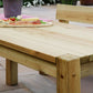 Philippa Table, 2 Bench & 2 Chair Set