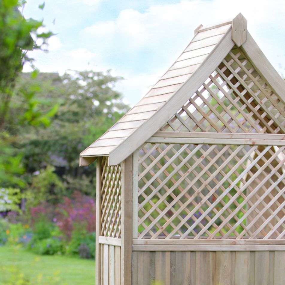 Norfolk Arbour With Storage Box