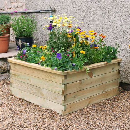 Square Sleeper Raised Bed