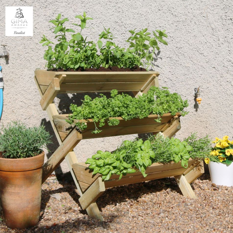 Stepped Herb Planter