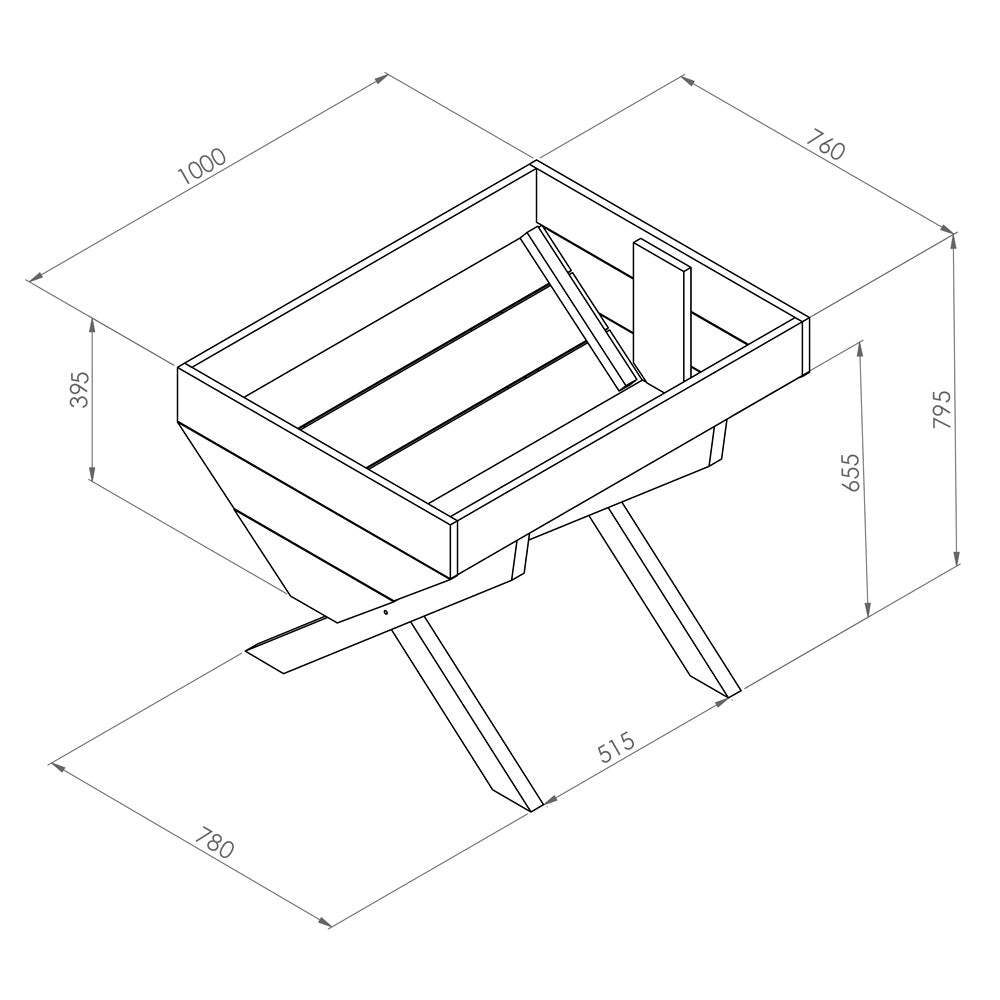 Veg Bed 1M