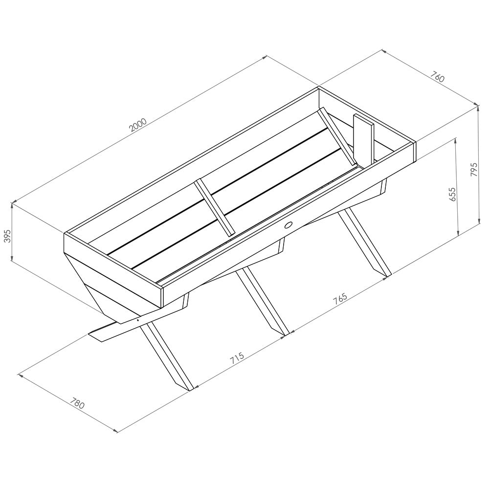 Veg Bed 2M