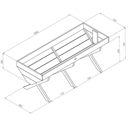 Veg Bed 2M