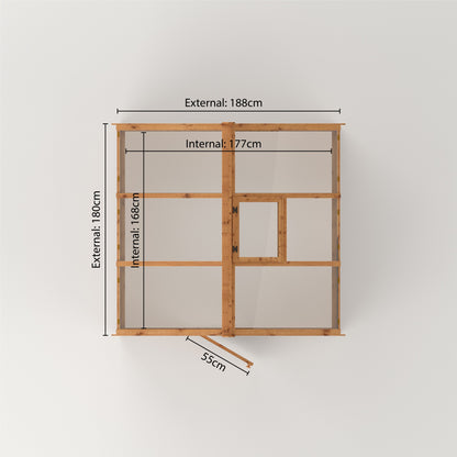Traditional Wooden Greenhouse from Mercia