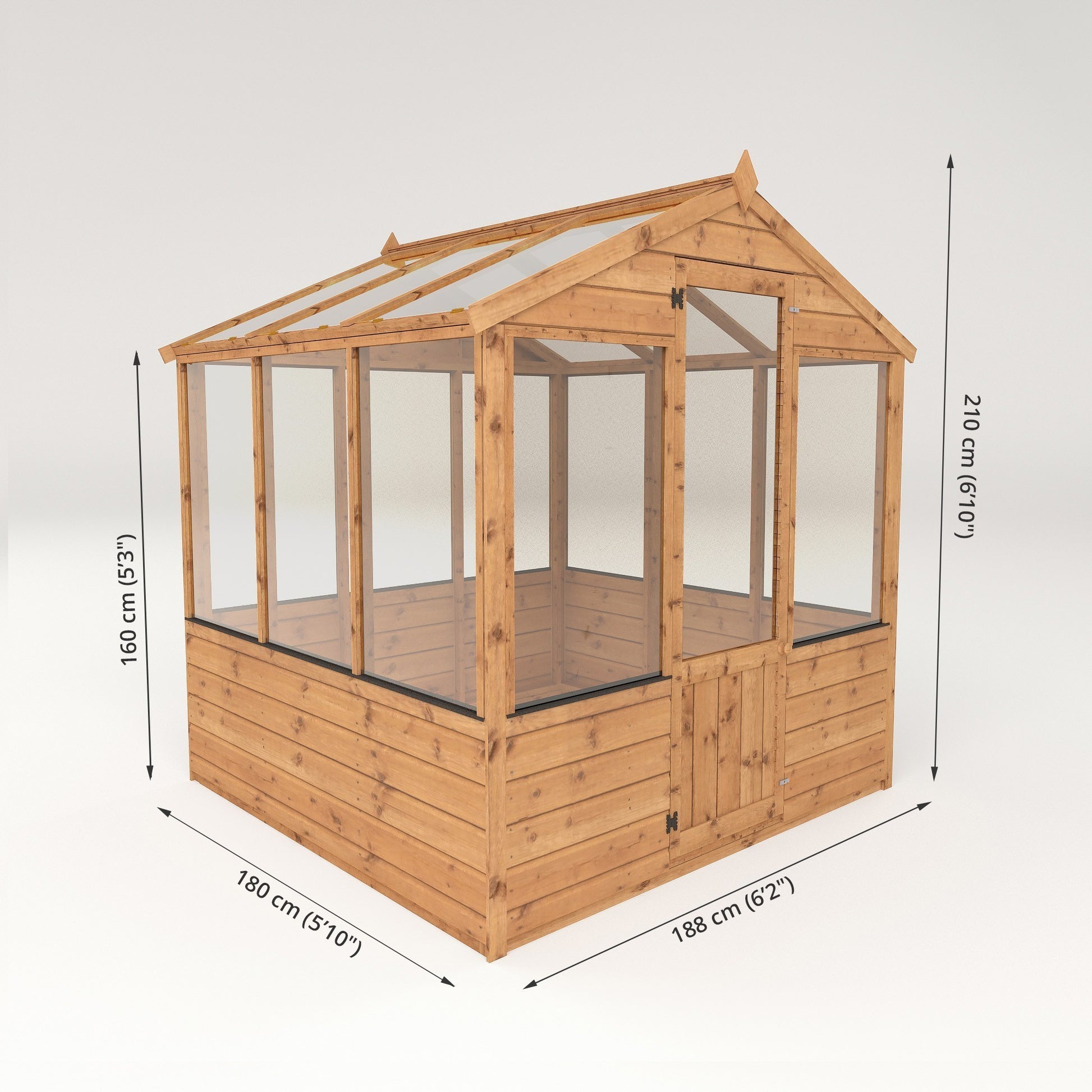Traditional Wooden Greenhouse from Mercia