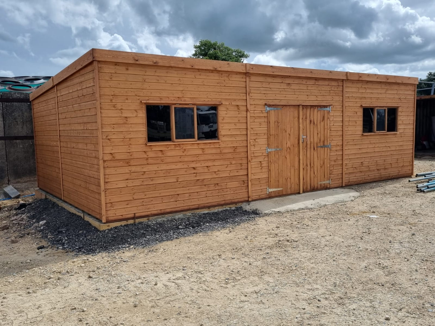 Heavy Duty Pent Shed