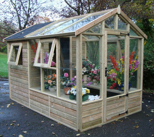 The Combi Greenhouse and storage shed 