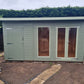 Denby Summerhouse with Combination Shed Painted