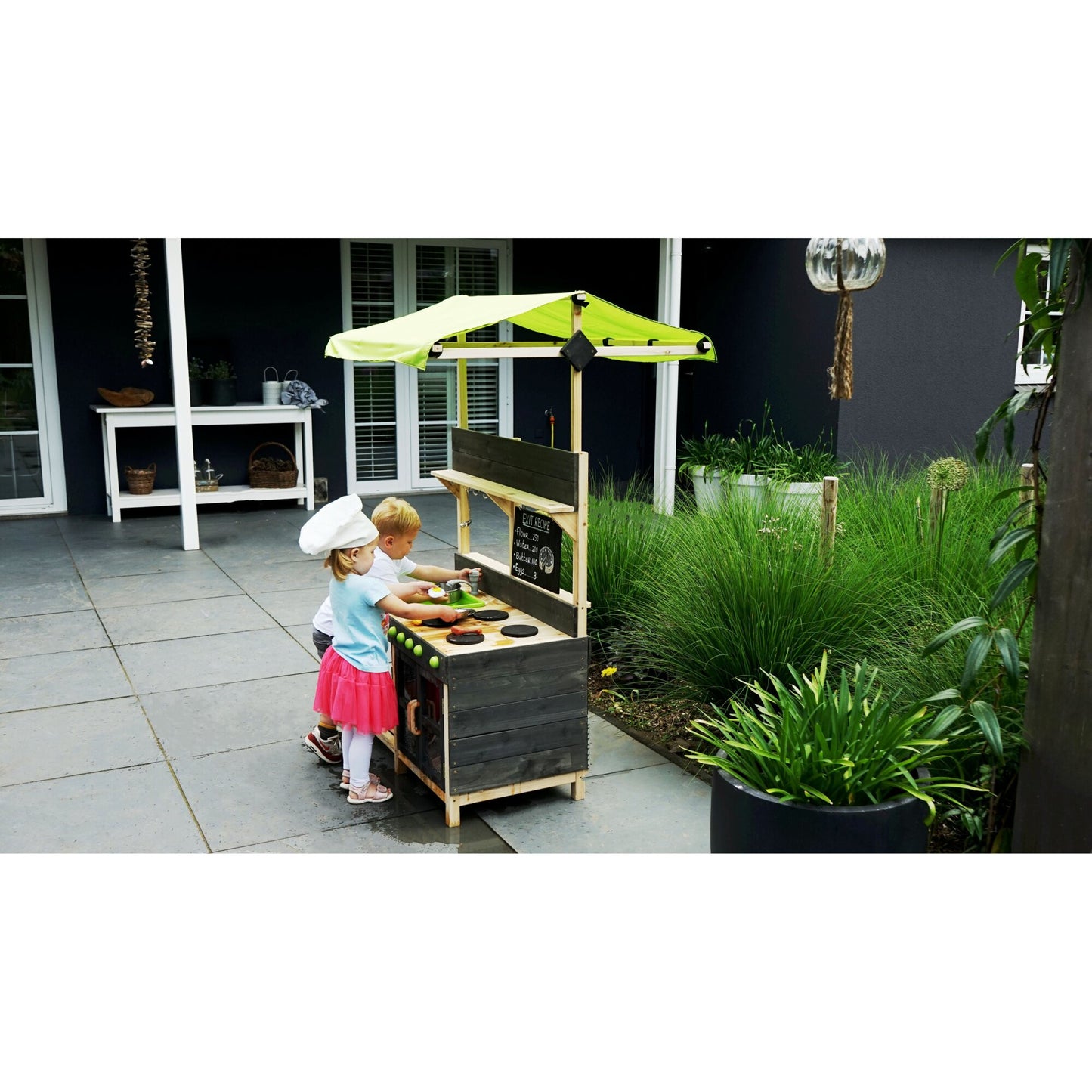 EXIT Yummy 300 Wooden Outdoor Kitchen (Natural)