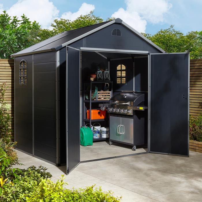 Rowlinson Airevale Apex Plastic Shed