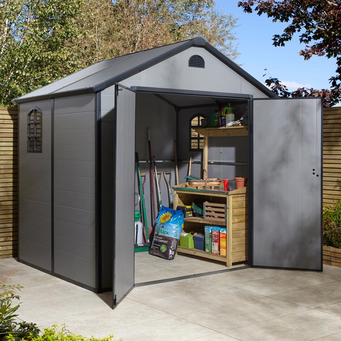 Rowlinson Airevale Apex Plastic Shed