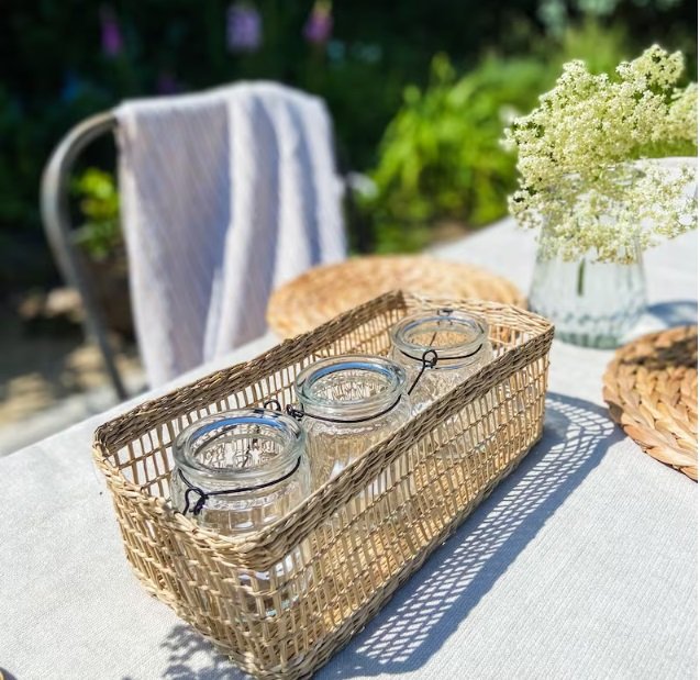 Seagrass Rectangular Basket