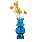 Selina Glass Vase Blue