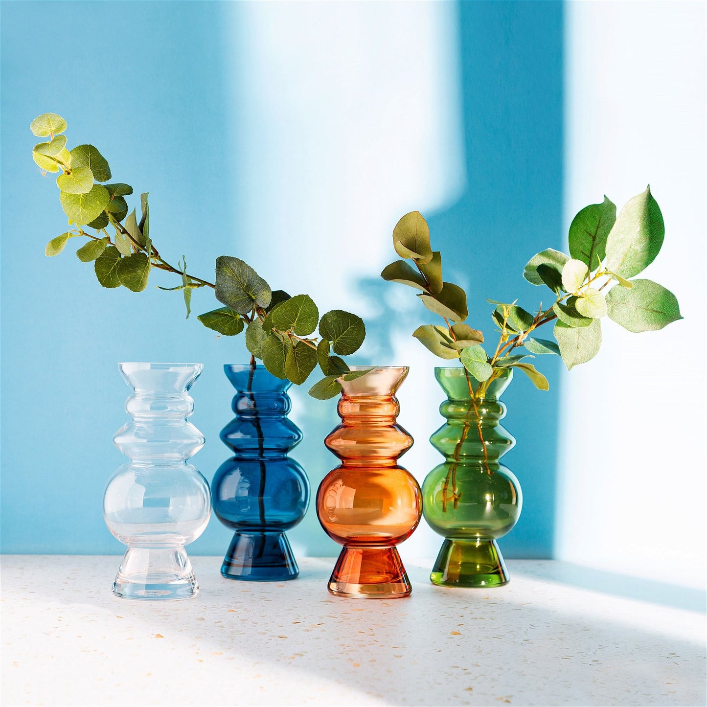 Selina Glass Vase Clear